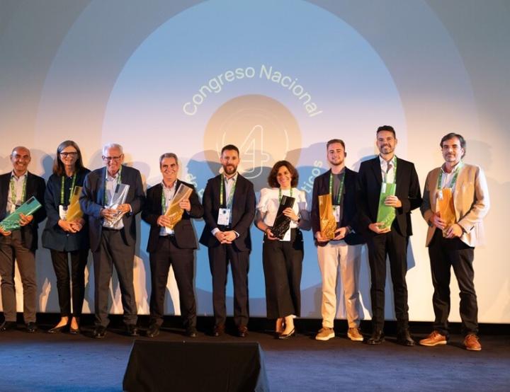 Foto de familia de todos los premiados por ANARPLA.