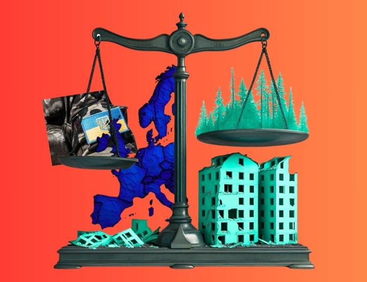Se ha abierto el debate en Bruselas sobre si el cambio climático es un problema mayor a la Guerra de Ucrania.