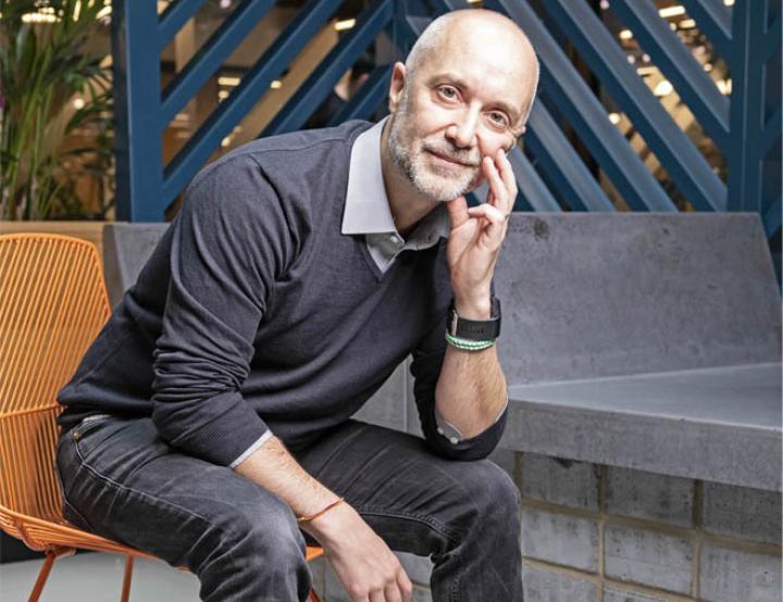 François Devy, cofundador de Infinite Athletic.