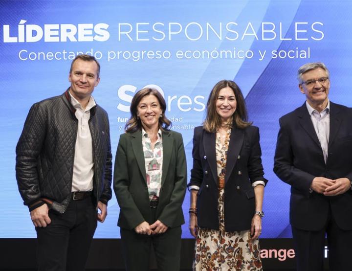 Meinrad Spenger, consejero delegado de MasOrange, y Fernando Ruiz, presidente de la Fundación SERES, conversaron en una nueva edición del Foro #LíderesResponsables.