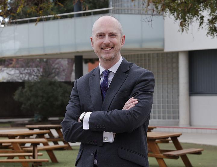 Neil Tetley, director ejecutivo de The British School of Barcelona.