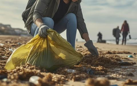 En 2023, se recogieron y clasificaron cerca de 124 toneladas de basuraleza.