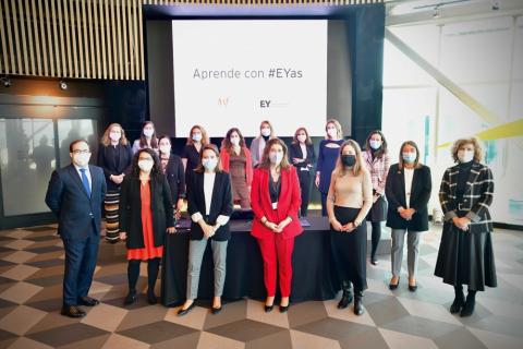 Acto de presentación del programa ‘Aprende con #EYas’.