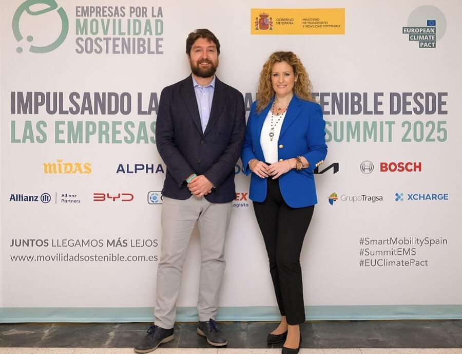 Miguel Álvarez Martínez, nuevo director general de Estrategias de Movilidad de la Secretaría General de Movilidad Sostenible del Ministerio de Transportes y Movilidad Sostenible y May López, directora de Desarrollo de Empresas por la Movilidad Sostenible. Miguel Álvarez Martínez, nuevo director general de Estrategias de Movilidad de la Secretaría General de Movilidad Sostenible del Ministerio de Transportes y Movilidad Sostenible y May López, directora de Desarrollo de Empresas por la Movilidad Sostenible.