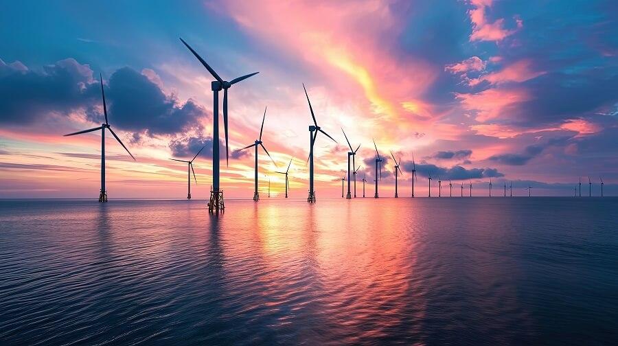El noroeste de la costa penínsular ibérica tiene un gran potencial para el desarrollo de la energía eólica marina por sus buenas condiciones de viento. El noroeste de la costa penínsular ibérica tiene un gran potencial para el desarrollo de la energía eólica marina por sus buenas condiciones de viento.