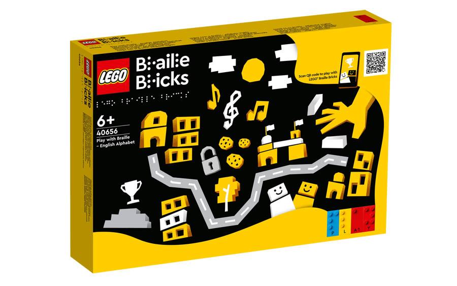LEGO Braille Bricks permite a los niños explorar el sistema de escritura braille utilizando los bloques LEGO. LEGO Braille Bricks permite a los niños explorar el sistema de escritura braille utilizando los bloques LEGO.