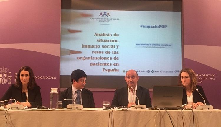 María Gálvez, Borja Fanjul, Tomás Castillo y Yolanda Rueda, durante la presentación del estudio.